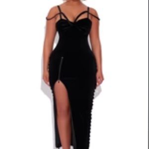 Panther Velvet Maxi - BBXBRAND